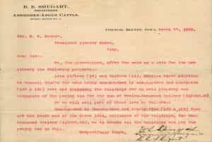 1903, Mar. 7, E.E. Shugart, Sales letter